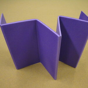 Foldable aerobic mat 180x60x1 cm