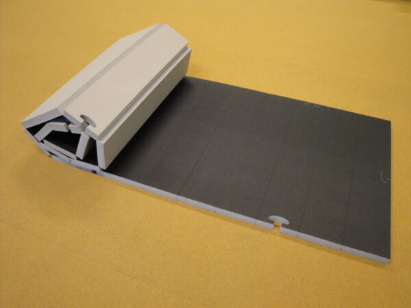 Rollable tatami mat 4x1x0,045 m