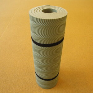 Camping mat 200x60x1 cm, wavy pattern