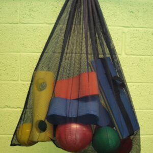 Swim-supply bag, various sizes.