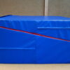 Foldable incline tumbling wedge 120x100x30 cm