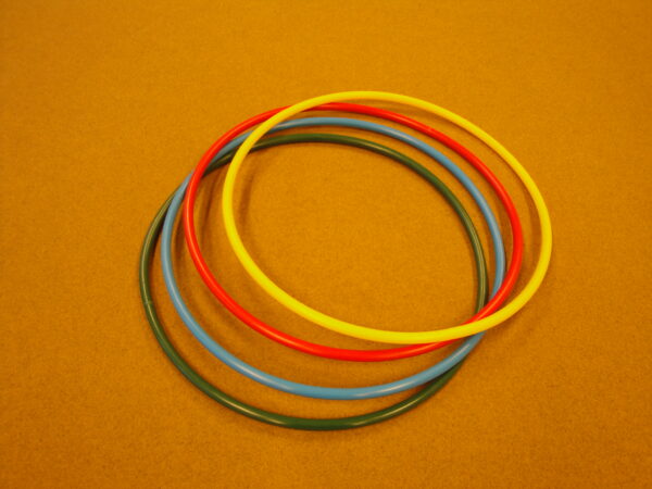 Plastic gymnastic ring d=66 cm
