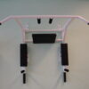 Wall mounted pull up/press up gym bar