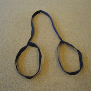 Carrier strap for a yoga mat