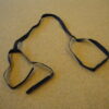 Carrier strap with velcro fastening