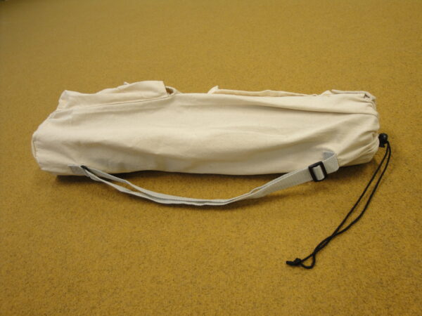 Yoga mat bag with pockets