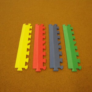 Puzzle mat edge piece Amaya, 46x1 cm