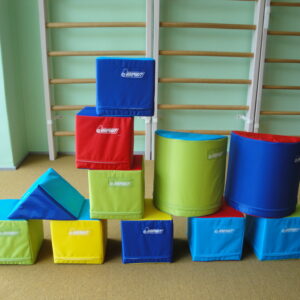 Võimlemiskujund Kuup 20x20x20 cm, Poolkaar 30 cm, h=15 cm /tk.