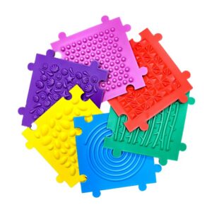 Sensoorne puzzle, komplekt, 6 osa